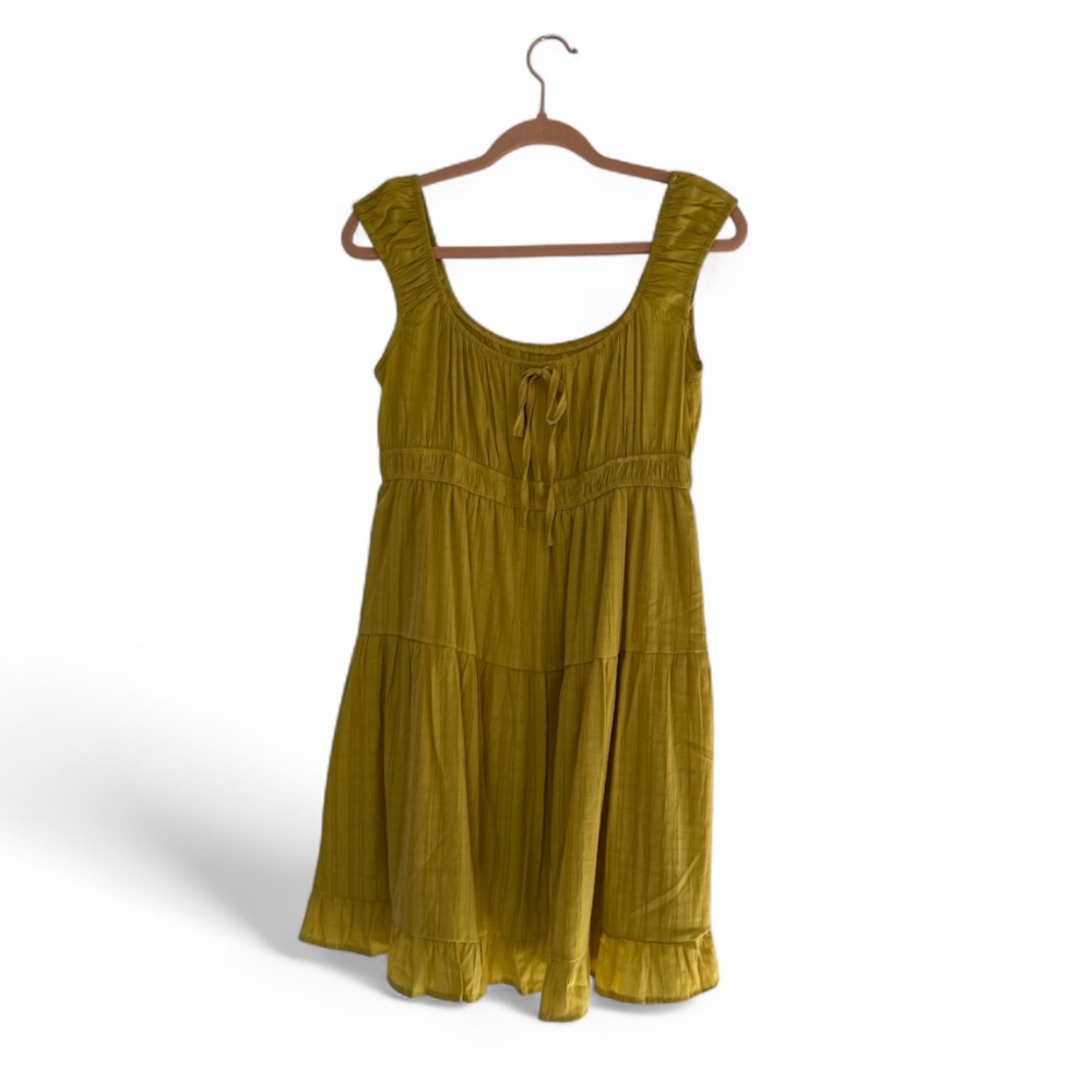 SHEIN Golden Yellow Dress